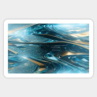 Seamless Holographic Texture IX Sticker